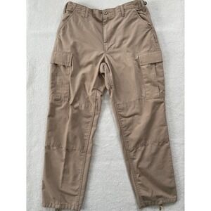 Tan Cargo Ripstop Utility Tactical Workwear Military The Force Pants Mens 35x32